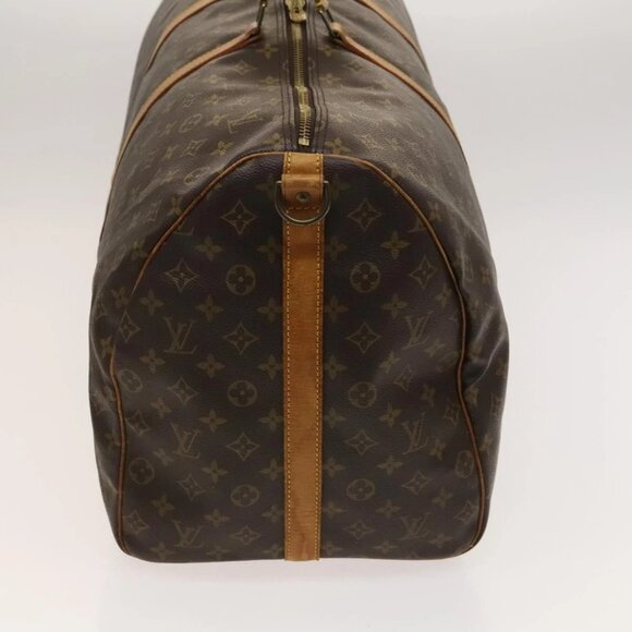 LOUIS VUITTON Monogram Keepall Bandouliere 60 Boston Bag - Picture 3 of 16